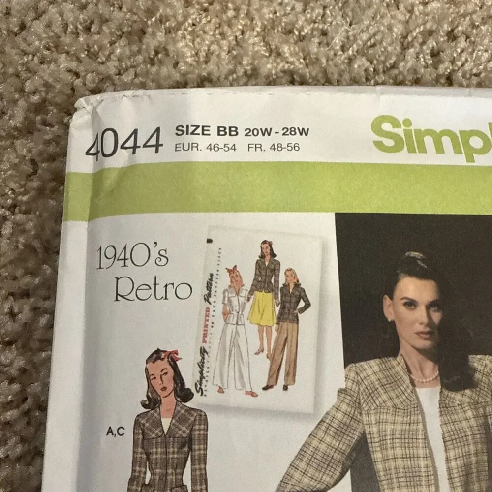Simplicity 1940 retro